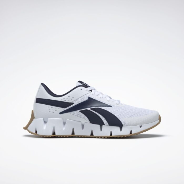 ⁦حذاء ريبوك زج دايناميكا 2 للرجال لون أبيض - Reebok Men's Zig Dynamica 2 Shoes - White⁩ - الصورة ⁦2⁩