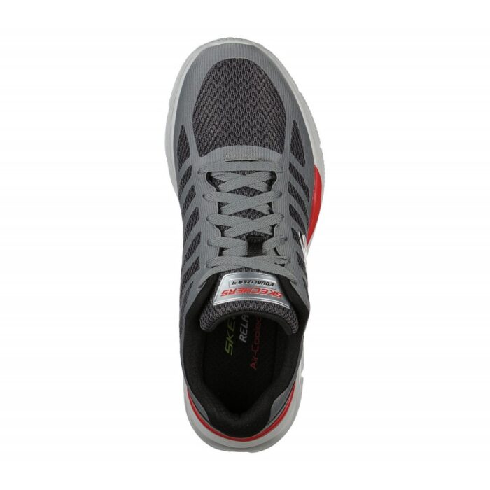 ⁦Skechers Men's Relaxed Fit: Equalizer 4.0 – PHAIRME Shoes - حذاء سكيتشرز ريلاكس فيت: اكواليزر -4.0 فرايم للرجال لون رمادي⁩ - الصورة ⁦3⁩