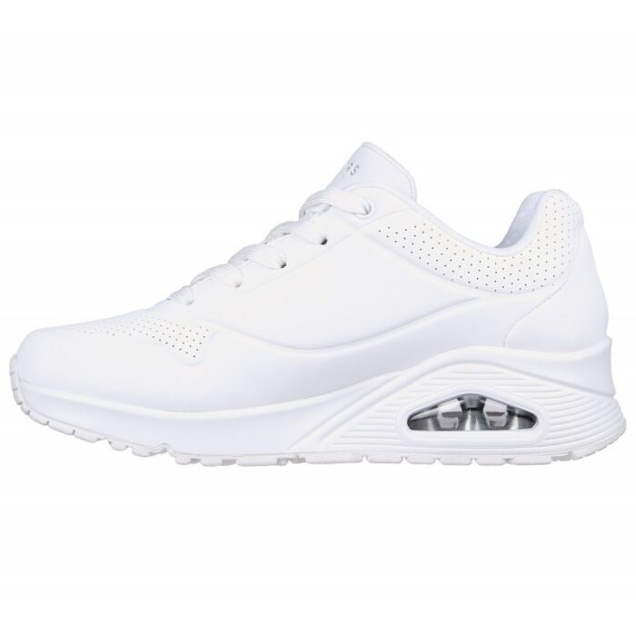 ⁦حذاء سكيتشرز أونو – ستاند اون اير للنساء لون ابيض- Skechers Women's Uno - Stand on Air Shoes⁩ - الصورة ⁦5⁩