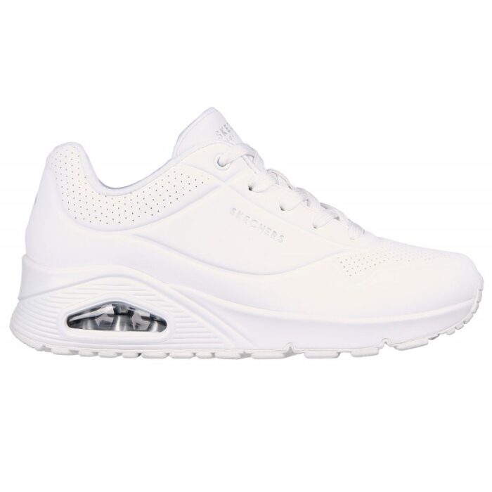 ⁦حذاء سكيتشرز أونو – ستاند اون اير للنساء لون ابيض- Skechers Women's Uno - Stand on Air Shoes⁩ - الصورة ⁦6⁩