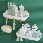 رف حمام شكل بطة