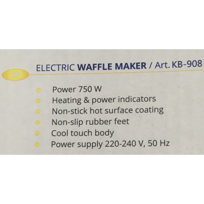 ⁦ماكنة صنع الوافل⁩ - الصورة ⁦2⁩