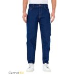 بنطلون جينز شبابي بوي فرند JOHN LUCCA لون كحلي