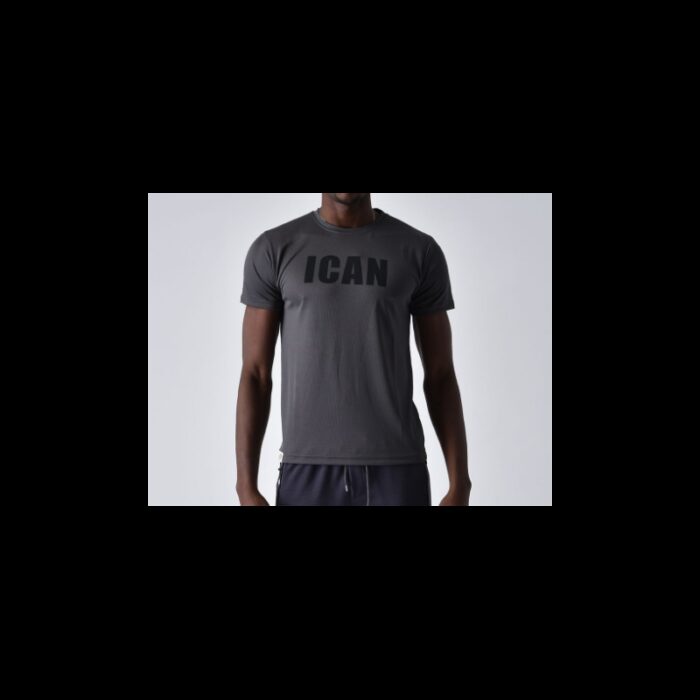 ⁦ICAN DRAY FIT T-SHIRT تيشيرت شبابي دراي فيت لون سكني غامق⁩ - الصورة ⁦6⁩