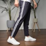 ⁦ICAN WELL BEING TRAINING بنطلون شبابي رجالي صيفي كحلي⁩ - الصورة ⁦2⁩