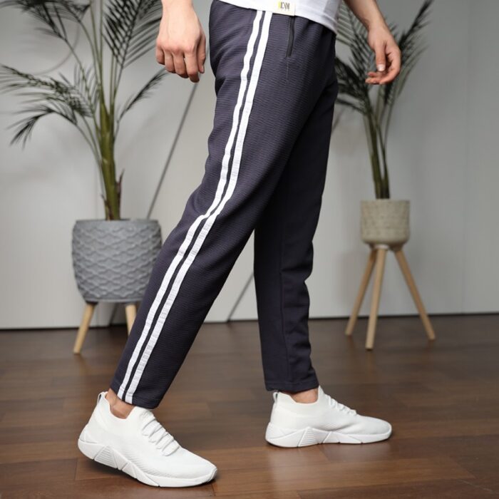 ⁦ICAN WELL BEING TRAINING بنطلون شبابي رجالي صيفي كحلي⁩ - الصورة ⁦2⁩