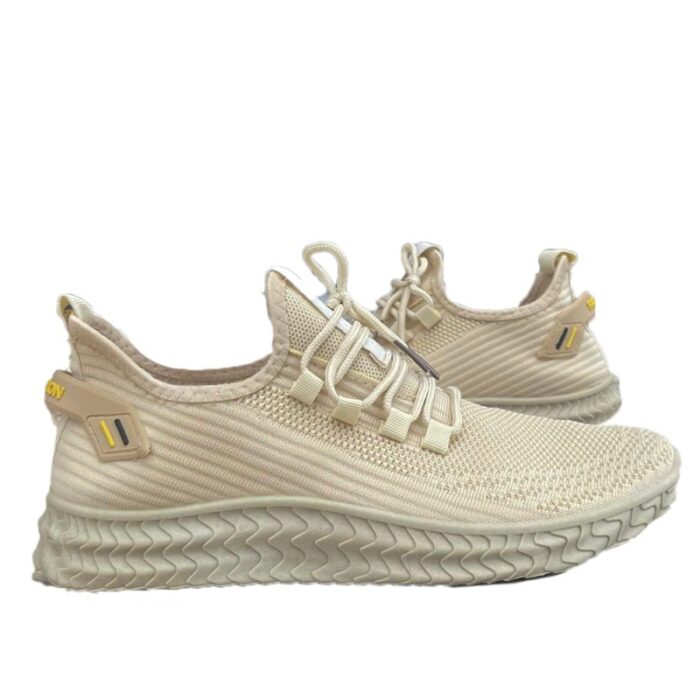 10317585_67db67edc9347 حذاء سبورت شبابي لون بيج - الصورة 1