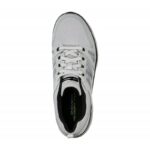 ⁦Skechers Men's Summits New World Shoes  - حذاء سكيتشرز سوميتس نيو ورلد للرجال لون رمادي⁩ - الصورة ⁦3⁩