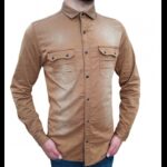 قميص جيرديني جينز ناعم ليكرا