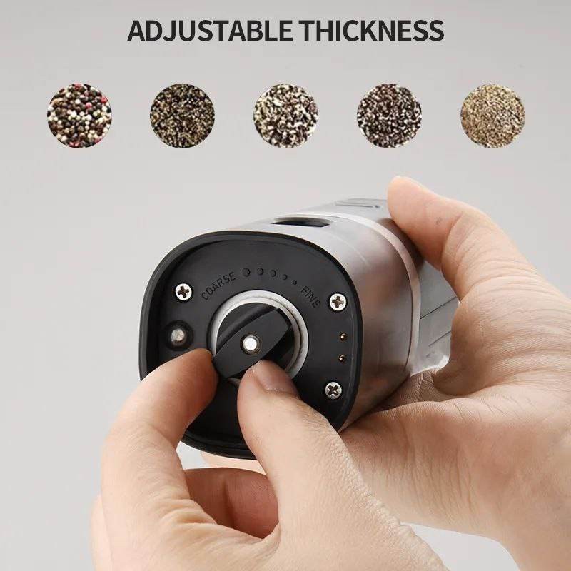 ⁦مطحنة بهار شحن لون اسود⁩ - الصورة ⁦1⁩