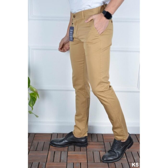 10317776_67db686b2fb10 بنطلون كتان شبابي موديل سلم فيت من AVASAR - الصورة 1