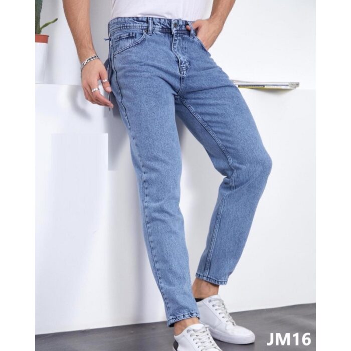 ⁦بنطلون جينز شبابي بوي فرند من MECHANIC⁩ - الصورة ⁦4⁩