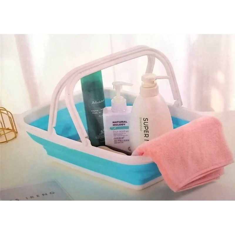 ⁦سلة  سيليكون متعددة الاستخدامات.. قابلة للطي⁩ - الصورة ⁦1⁩