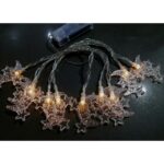 حبل 2.2متر زينة رمضان نجمة مع هلال