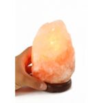 تيبل لامب شكل حجر طبيعي USB