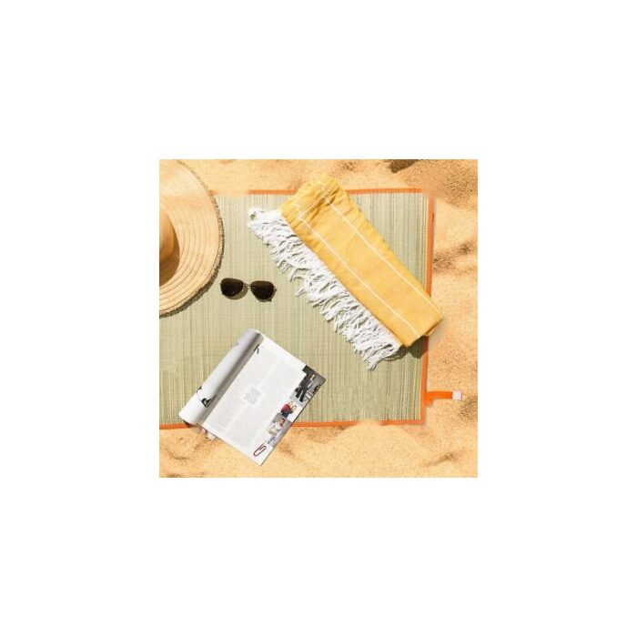 ⁦حصيرة الرحلات.. مبطنة لون فضي قياس 180*65 سم⁩ - الصورة ⁦4⁩