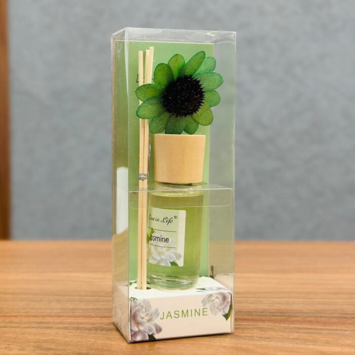 ⁦معطر مع عيدان ووردة JASMINE⁩ - الصورة ⁦4⁩