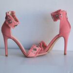 ⁦كعب ستاتي عالي لون زهري⁩ - الصورة ⁦4⁩