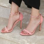 ⁦كعب ستاتي عالي لون زهري⁩ - الصورة ⁦2⁩