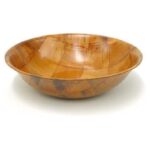 ⁦جاط فواكه خشب حجم كبير قياس 40*9 سم⁩ - الصورة ⁦3⁩