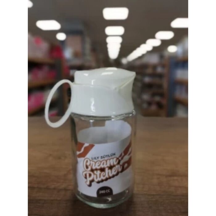 ⁦ابريق قطر/ حليب / ليمون / دقة زجاج تركي سعة 240 ملل⁩ - الصورة ⁦4⁩