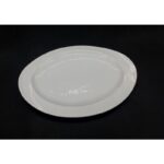 ⁦جاط  بورسلان بيضاوي قياس 30*20.5*1.5 سم⁩ - الصورة ⁦2⁩