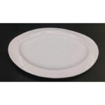 ⁦جاط  بورسلان بيضاوي قياس 30*20.5*1.5 سم⁩ - الصورة ⁦3⁩