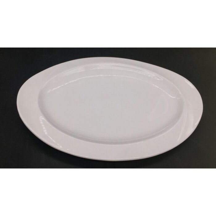 ⁦جاط  بورسلان بيضاوي قياس 30*20.5*1.5 سم⁩ - الصورة ⁦3⁩