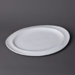 ⁦جاط  بورسلان بيضاوي قياس 30*20.5*1.5 سم⁩ - الصورة ⁦7⁩