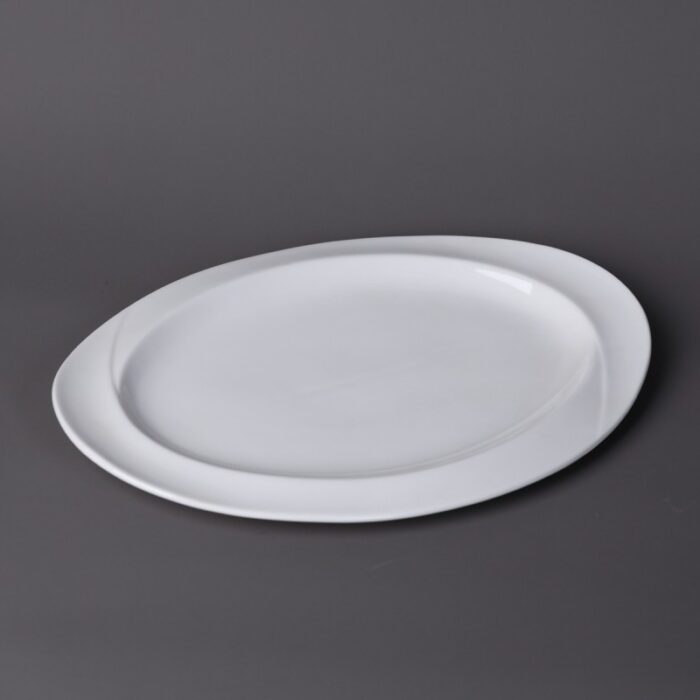 ⁦جاط  بورسلان بيضاوي قياس 30*20.5*1.5 سم⁩ - الصورة ⁦7⁩