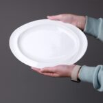 ⁦جاط  بورسلان بيضاوي قياس 30*20.5*1.5 سم⁩ - الصورة ⁦9⁩