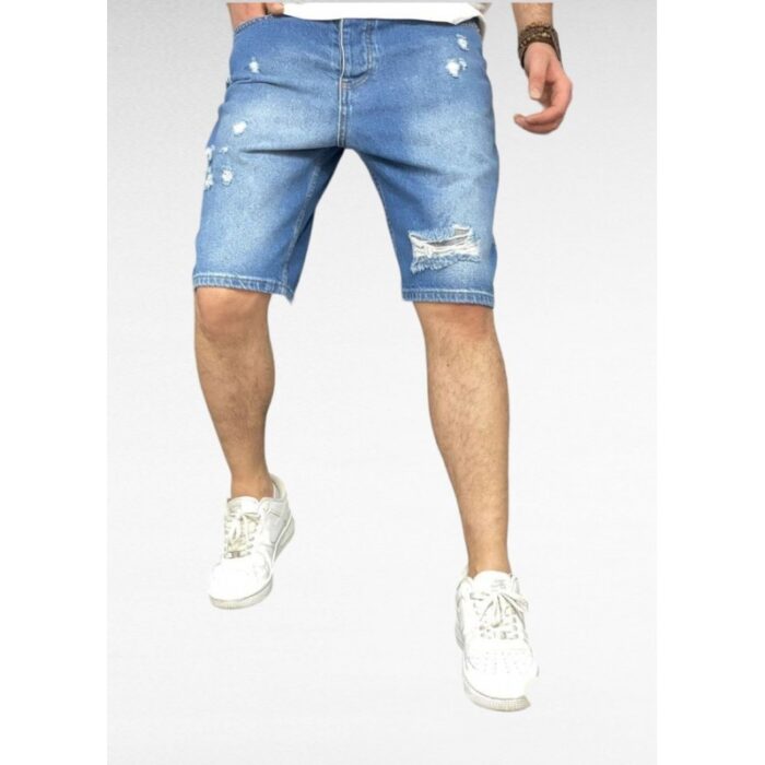 10318134_67db69869d7c3 شورت جينز شبابي اوفر سايز منDENIM BRO - الصورة 1