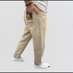 بنطلون جينز شبابي بوي فرند قطن 98% من JOHN LUCCA