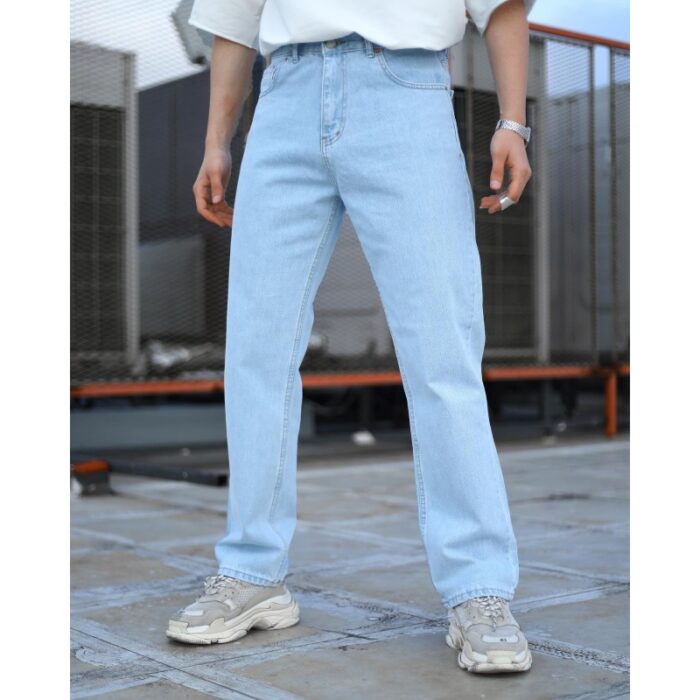 ⁦بنطلون جينز شبابي Straight FiT⁩ - الصورة ⁦4⁩