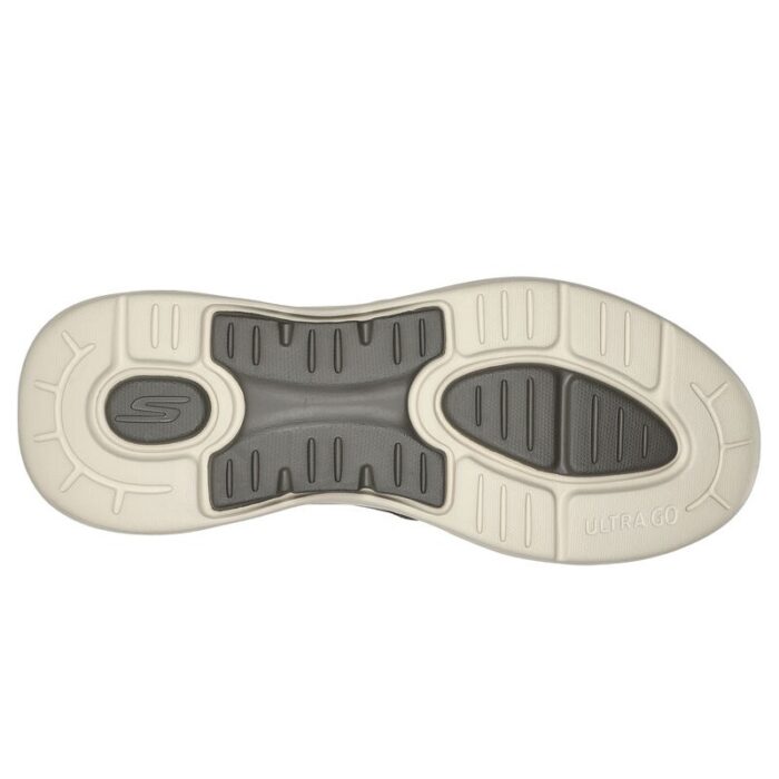⁦Skechers Men's Slip-ins: GO WALK Arch Fit - Hands Free Shoes  - حذاء سكيتشرز ليب اون: جو ووك ارتش فيت هاند فري للرجال لون رمادي⁩ - الصورة ⁦3⁩