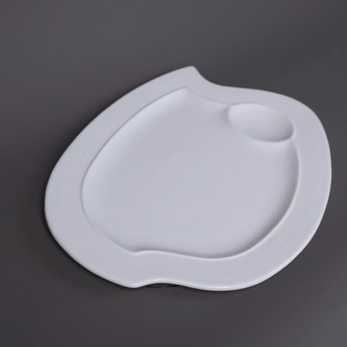 ⁦جاط  بورسلان للبطاطا والكاتشاب قياس 35*27*1.3 سم⁩ - الصورة ⁦6⁩