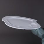 ⁦جاط  بورسلان للبطاطا والكاتشاب قياس 35*27*1.3 سم⁩ - الصورة ⁦7⁩