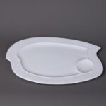 ⁦جاط  بورسلان للبطاطا والكاتشاب قياس 35*27*1.3 سم⁩ - الصورة ⁦10⁩