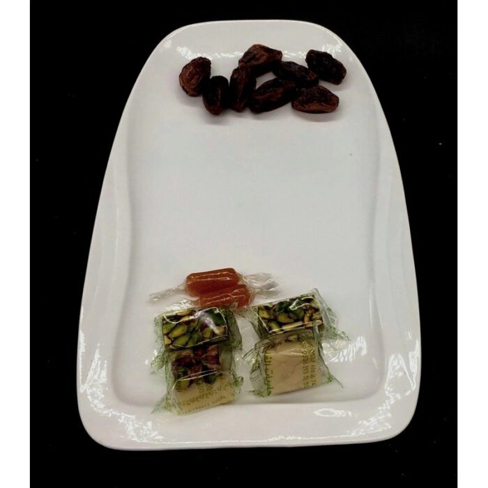 ⁦جاط  بورسلان مستطيل 40*24*4.2 سم⁩ - الصورة ⁦2⁩