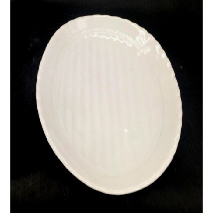 ⁦جاط بورسلان بيضاوي عميق 37.5*24.5*5 سم⁩ - الصورة ⁦2⁩