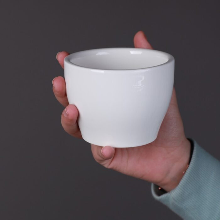 ⁦زبدية بورسلان حفة عريضة 10*10*7.5 سم⁩ - الصورة ⁦6⁩