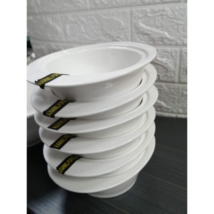 ⁦زبدية  بورسلان حجم كبير 18*15*6.5 سم⁩ - الصورة ⁦3⁩