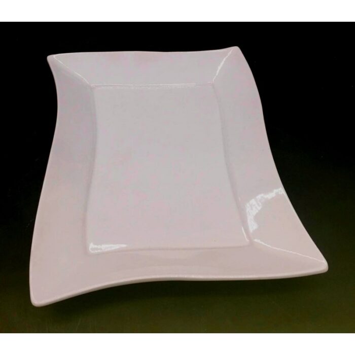 ⁦جاط مستطيل بورسلان 29.5*20.5*3.5 سم⁩ - الصورة ⁦4⁩