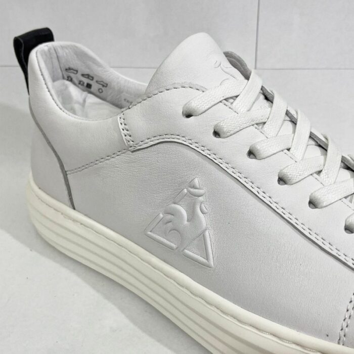 ⁦Le Coq Sportif Men's Adam Shoes - حذاء لي كوك سبورتيف ادام للرجال لون أبيض⁩ - الصورة ⁦4⁩