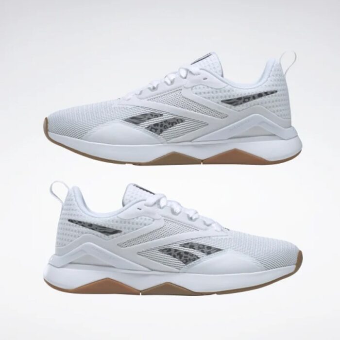 ⁦حذاء ريبوك نانو فلكس تي ار في 2 للنساء لون أبيض-Reebok Women's Nanoflex TR V2 Training Shoes White⁩ - الصورة ⁦3⁩