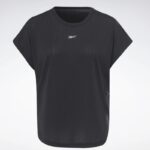 ⁦تيشيرت ريبوك يونيتد باي فيت نيس للنساء لون أسود - Reebok Women's United By Fitness T-Shirt- Black⁩ - الصورة ⁦2⁩