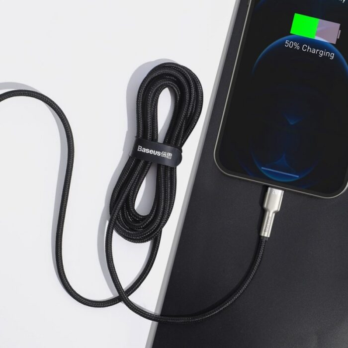 10318530_67db6b0043aca سلك شاحن ايفون من Baseus - الصورة 1