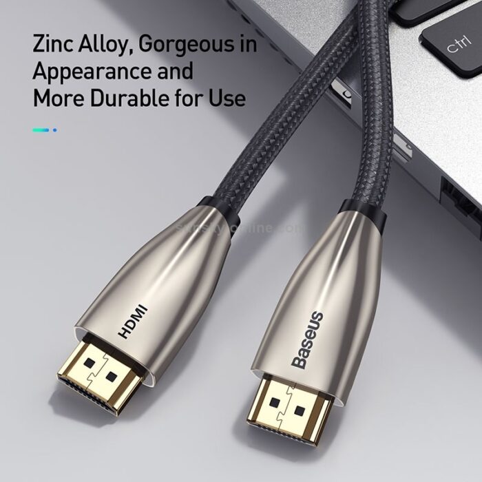 ⁦كابل 4KHDMI to 4KHDMI من Baseus⁩ - الصورة ⁦2⁩