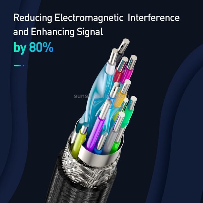 ⁦كابل 4KHDMI to 4KHDMI من Baseus⁩ - الصورة ⁦3⁩