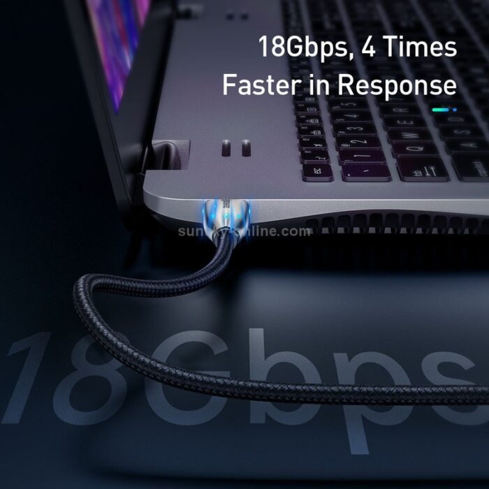 ⁦كابل 4KHDMI to 4KHDMI من Baseus⁩ - الصورة ⁦7⁩